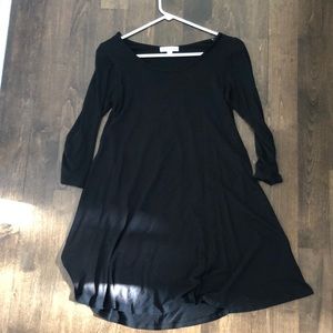 Black long sleeve dress